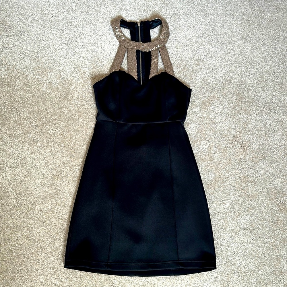 Sequined Mini Dress